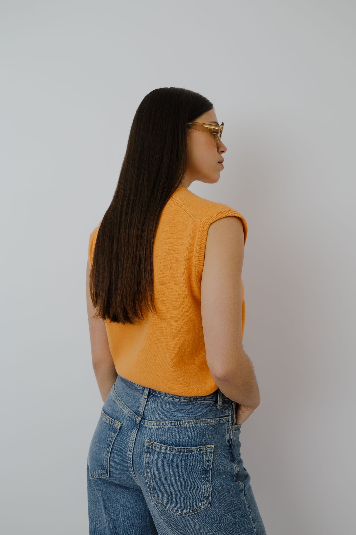 Vintage angora vest