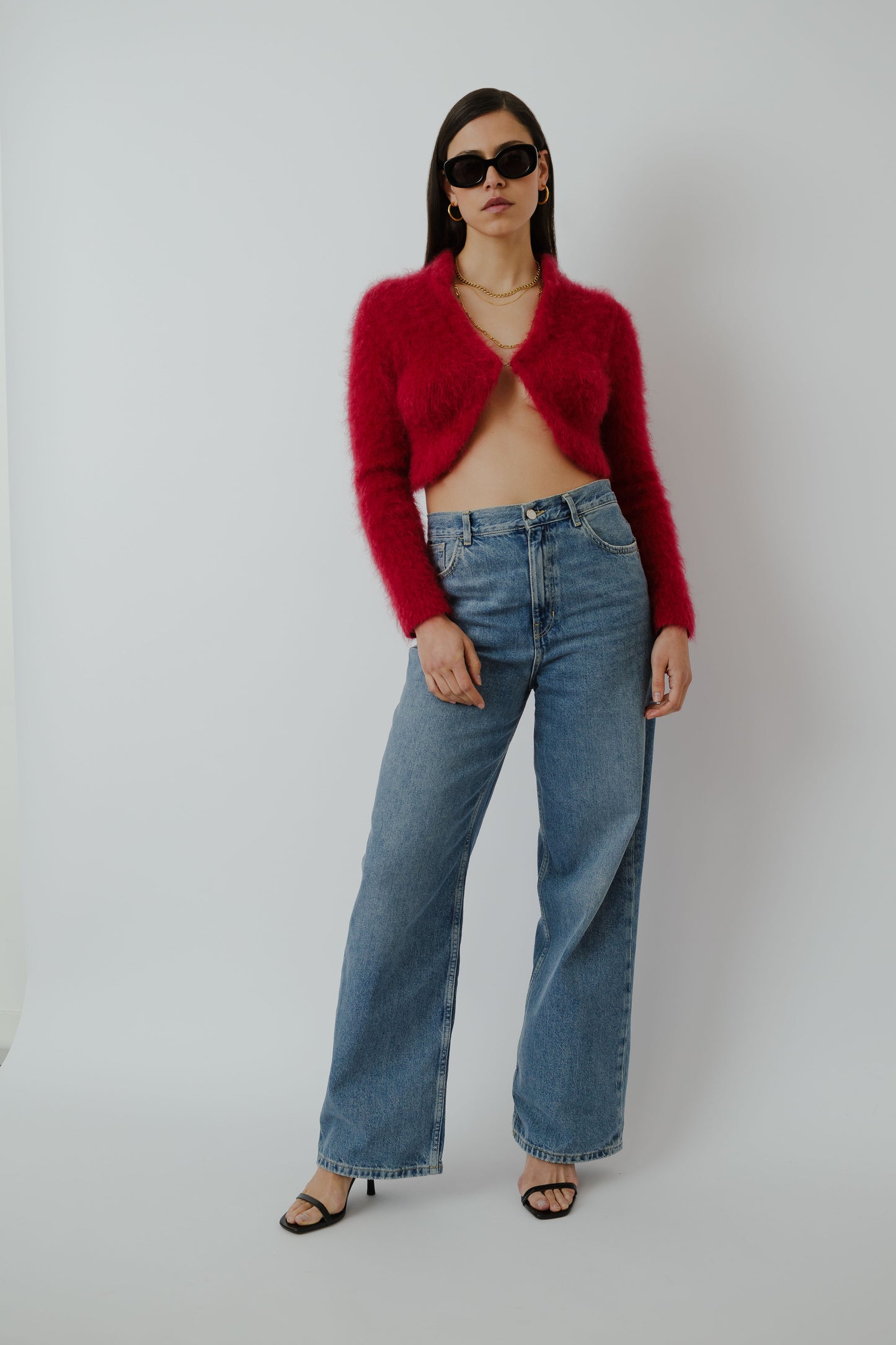 Fluffy bolero