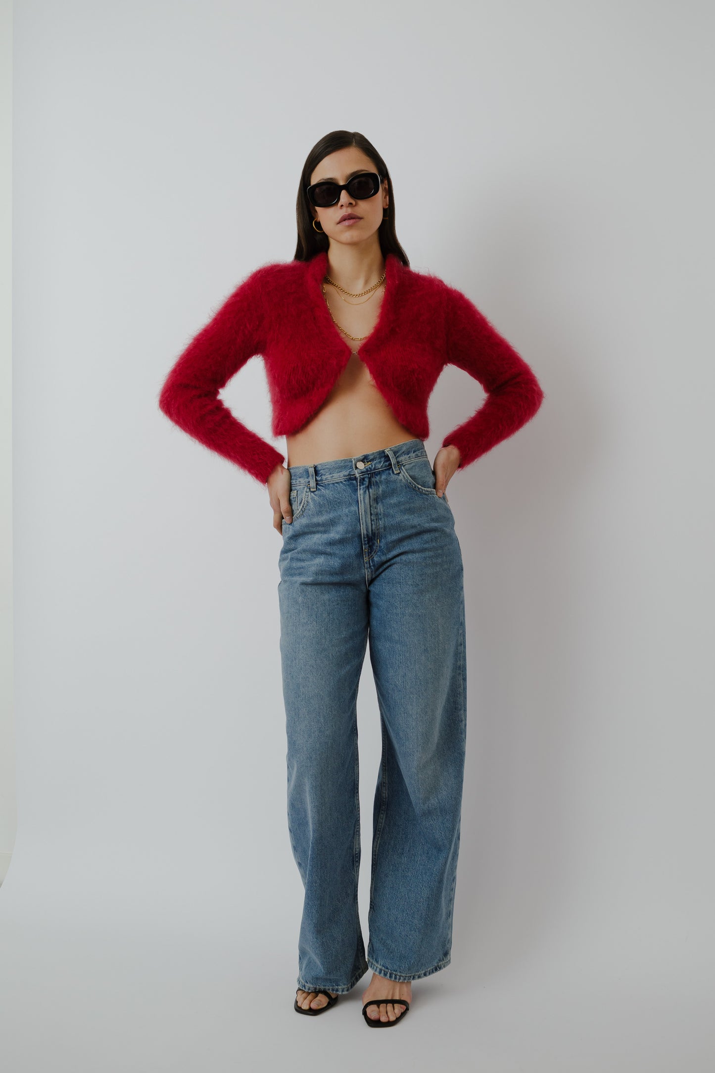 Fluffy bolero
