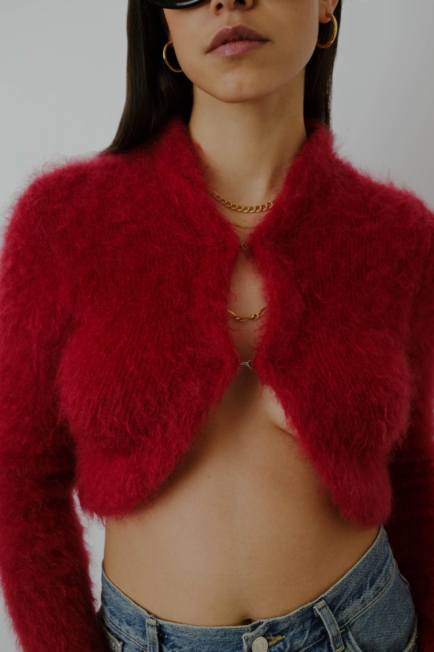 Fluffy bolero
