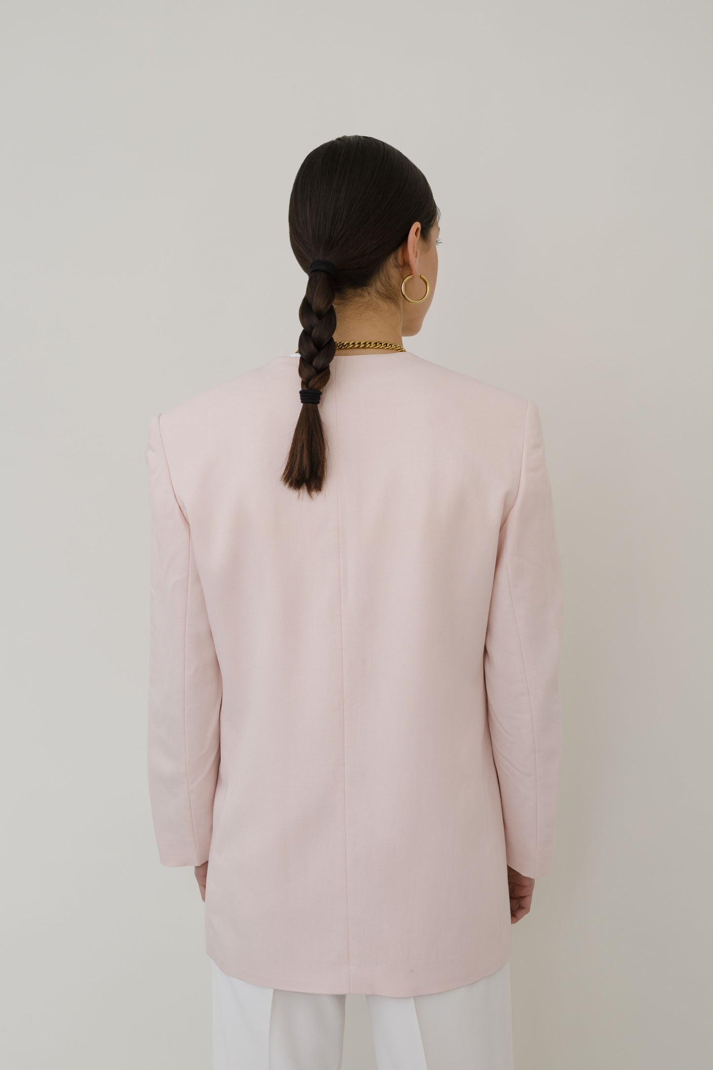 Cool suit in rosé