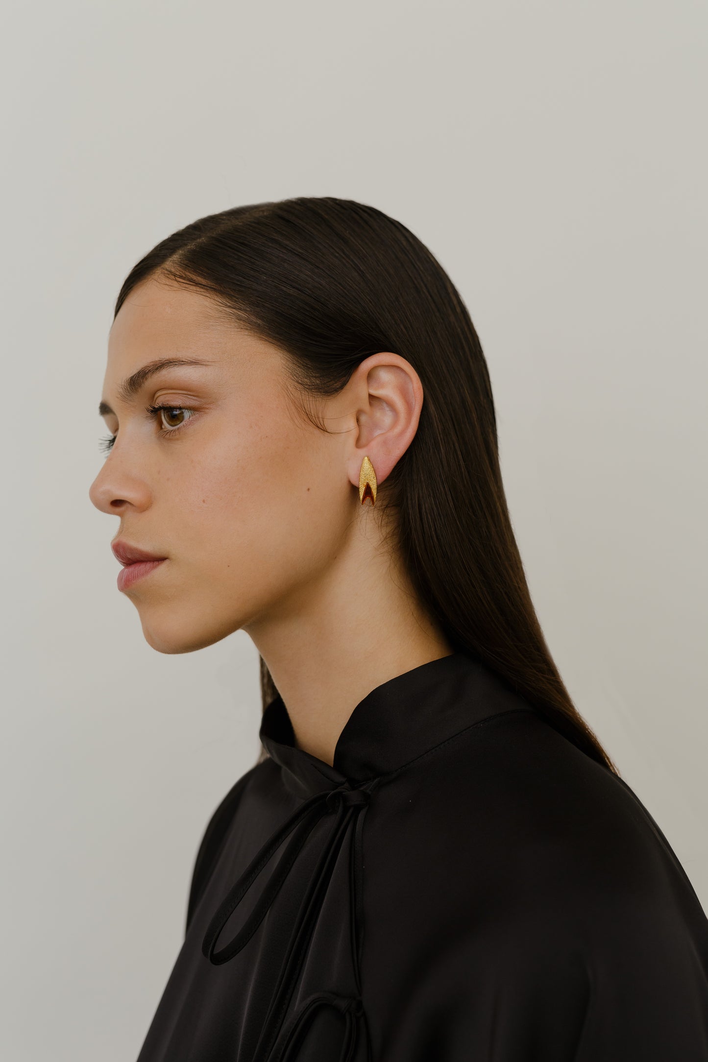 Small golden clips