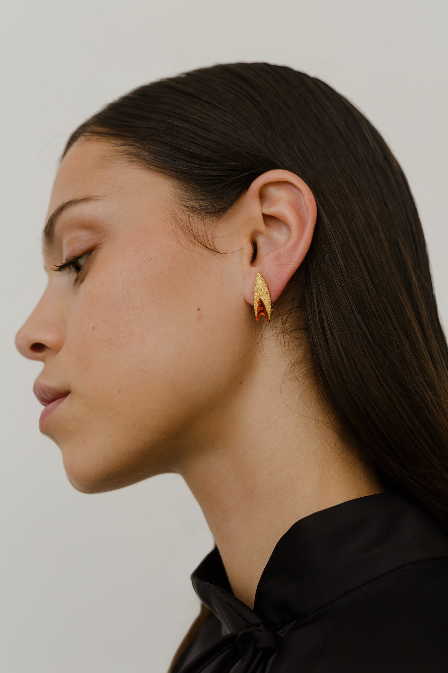 Small golden clips