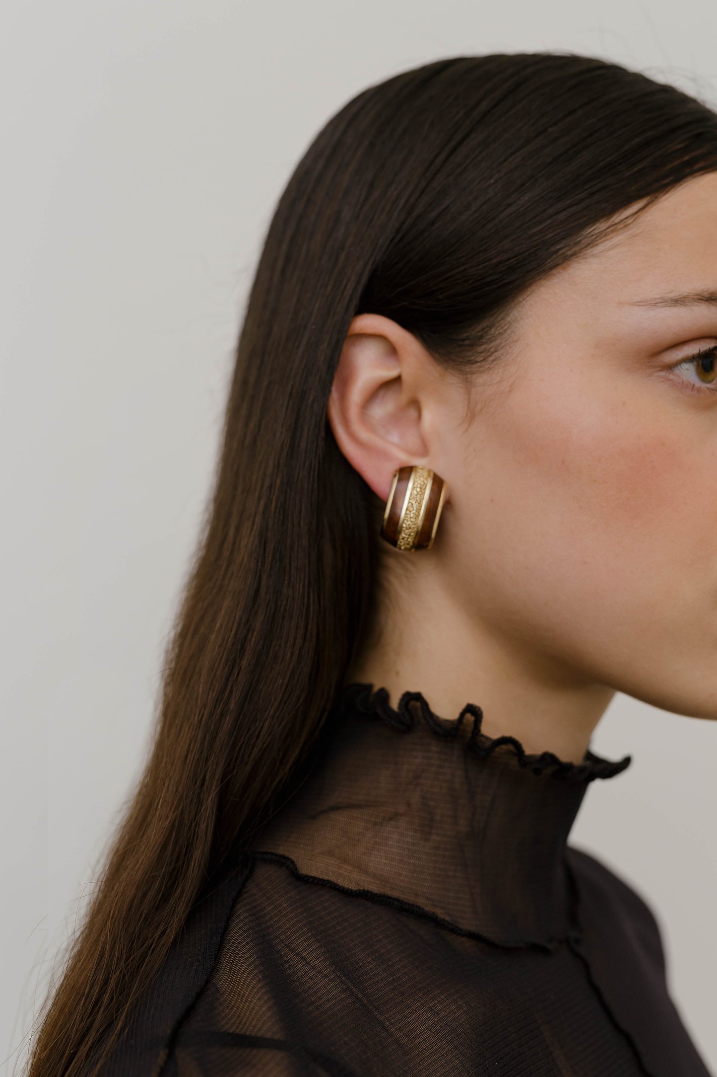 Vintage ear-clips