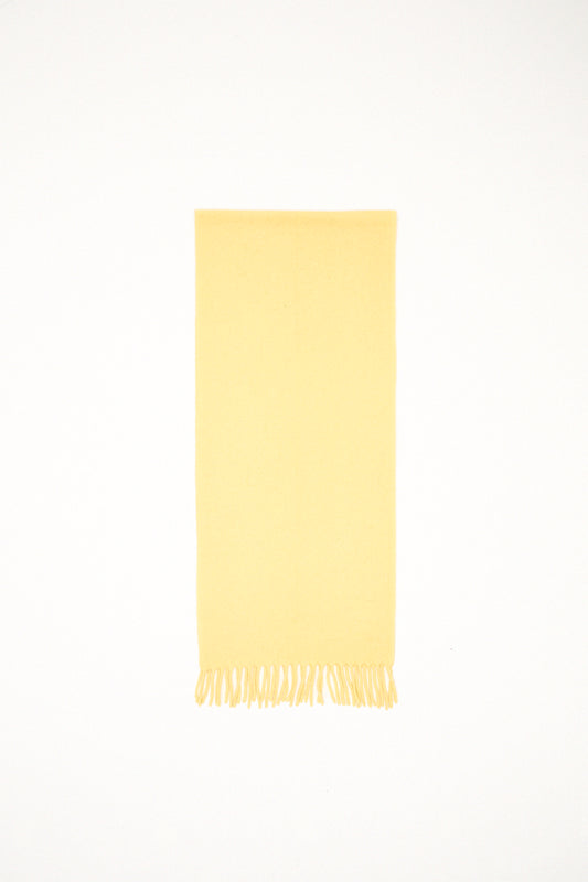 Yellow warm scarf
