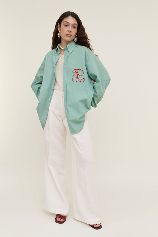 R-Collective checkered green