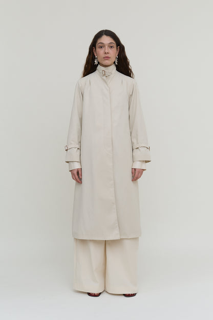 Fitted vintage trench