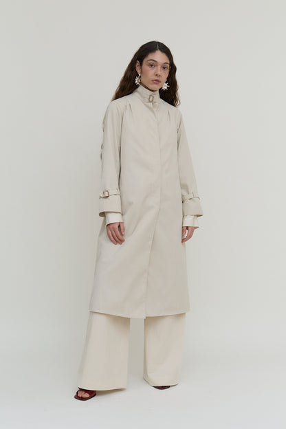 Fitted vintage trench