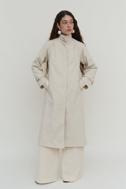 Fitted vintage trench