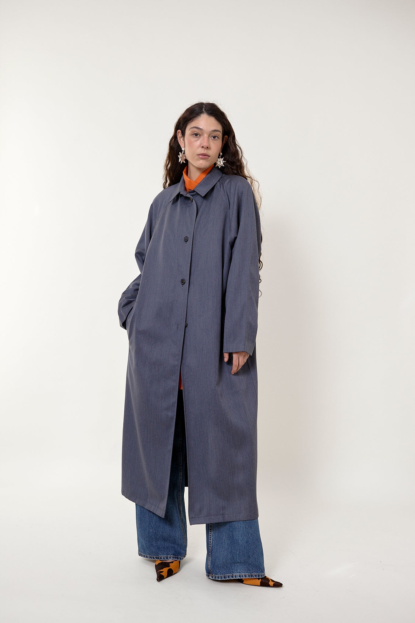 Vintage spring overcoat