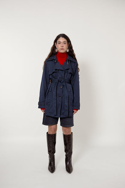 Vintage mini trench coat