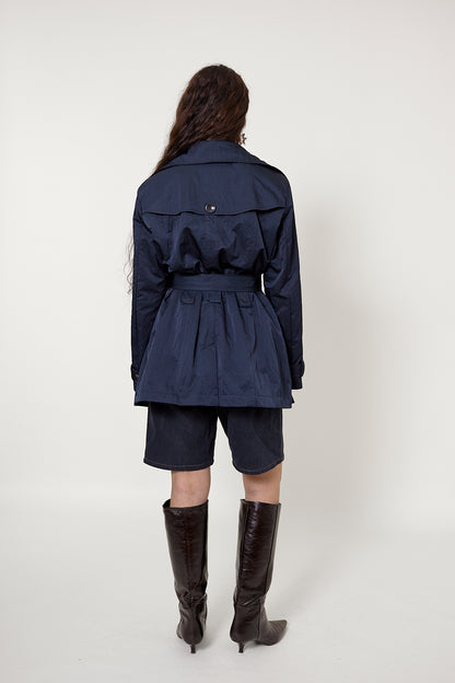 Vintage mini trench coat