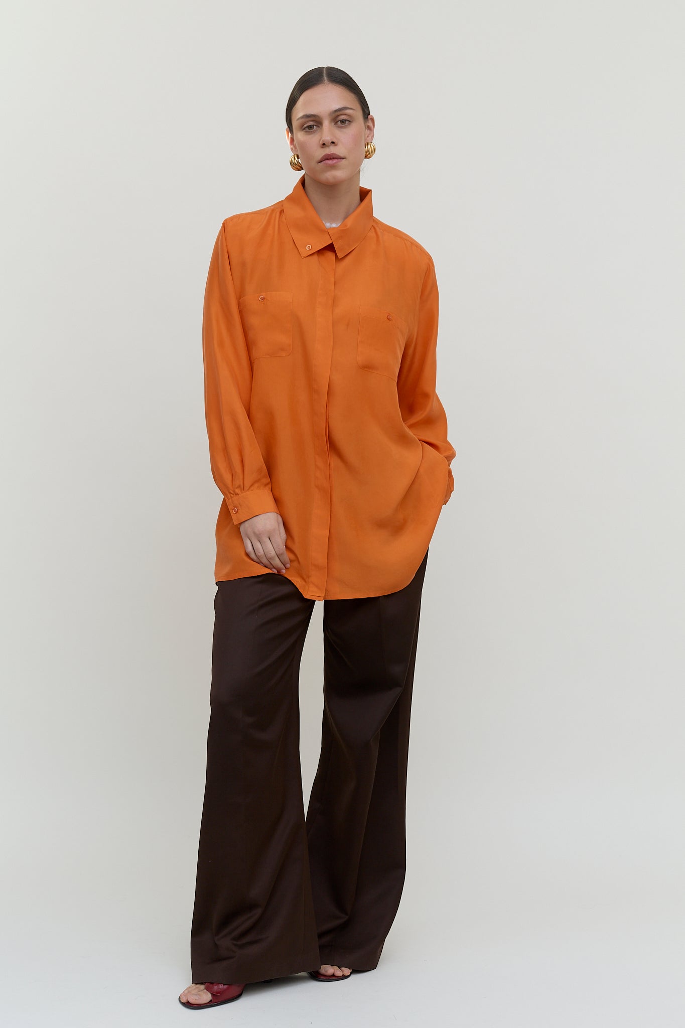 Vintage silk blouse
