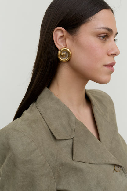 Vintage clip earrings