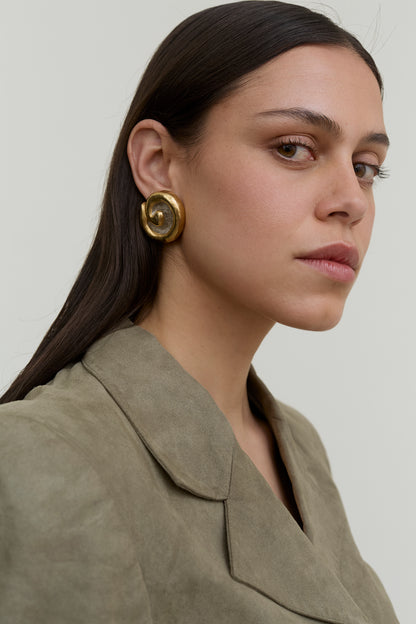 Vintage clip earrings