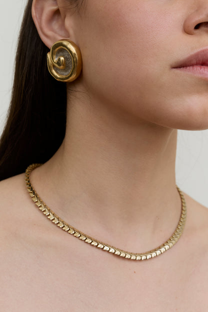 Vintage clip earrings