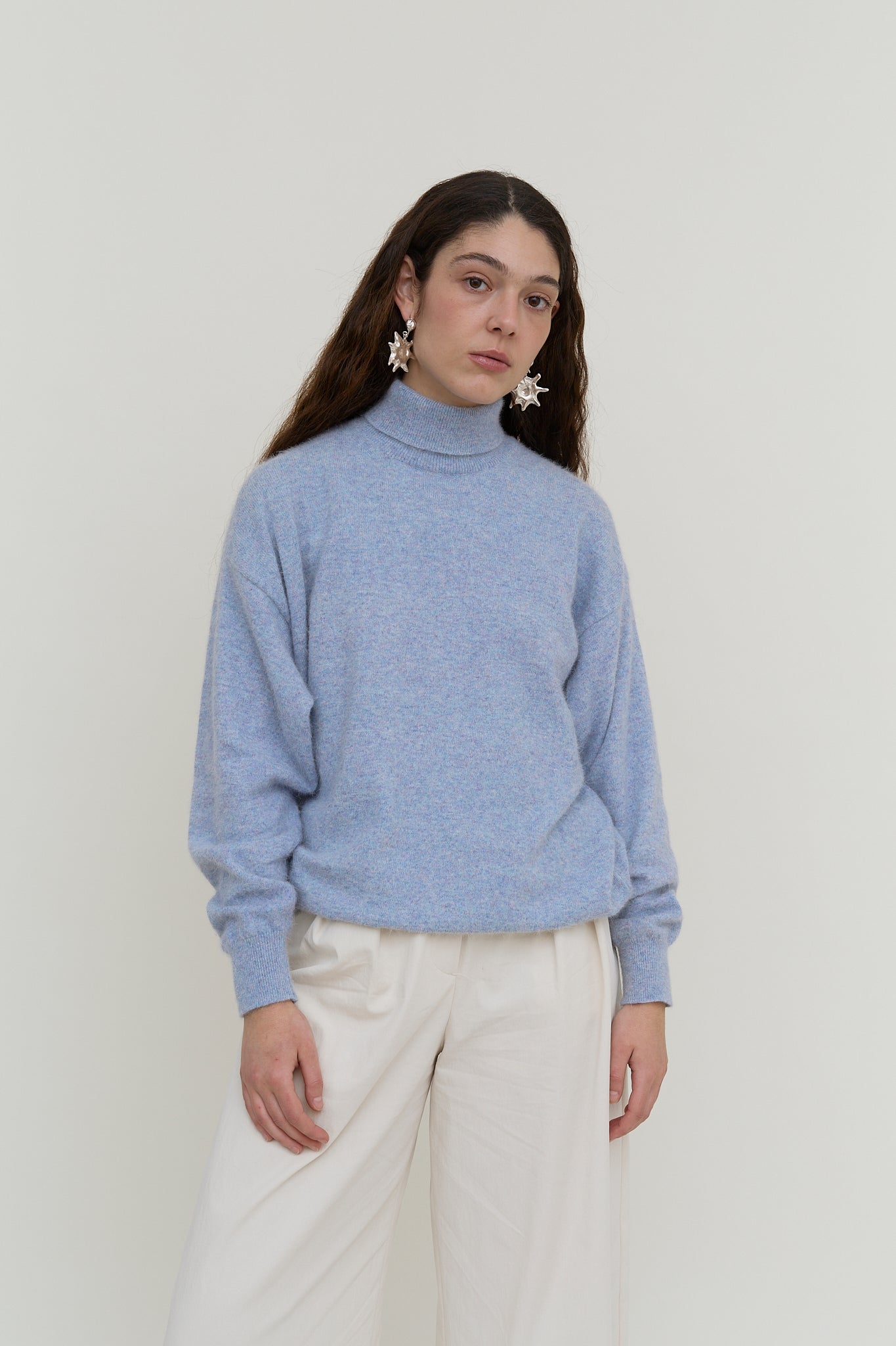 Vintage angora wool jumper