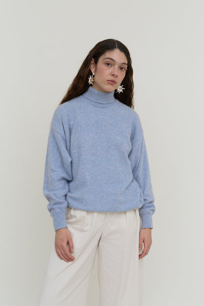 Vintage angora wool jumper