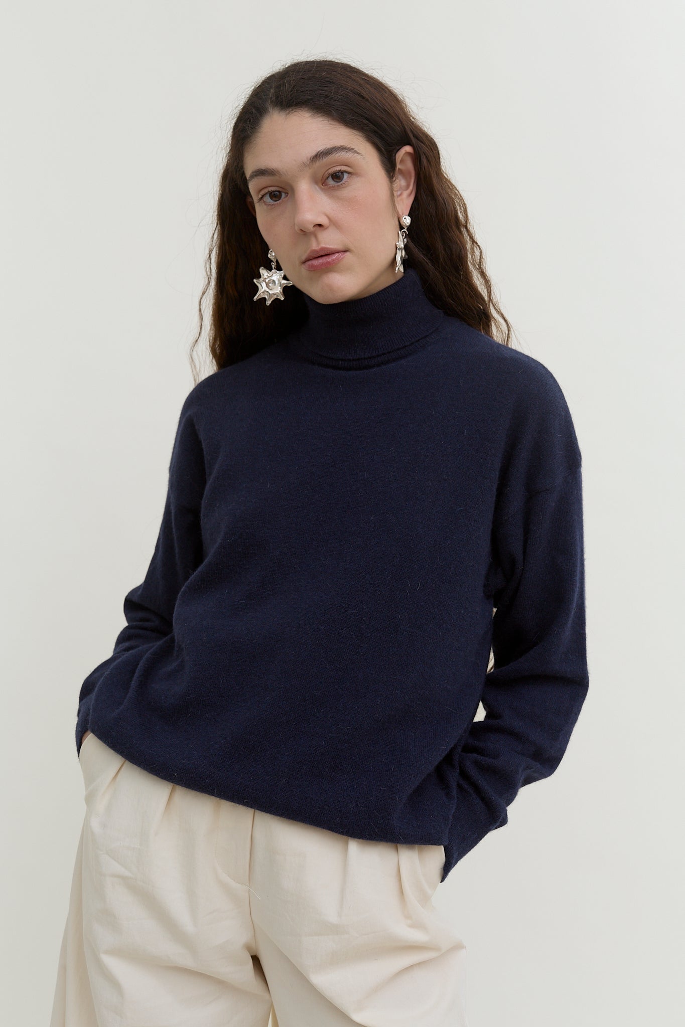Vintage angora wool jumper