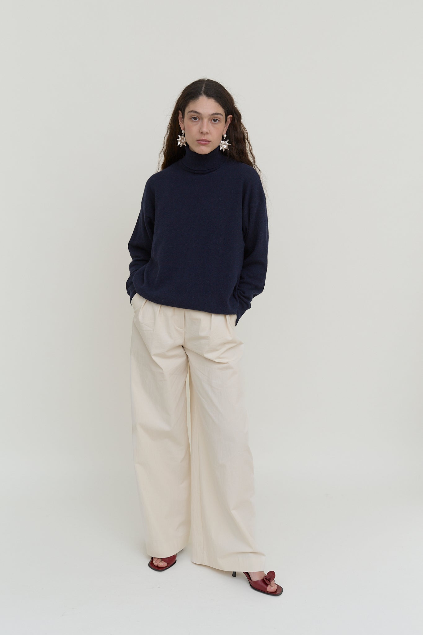 Vintage angora wool jumper