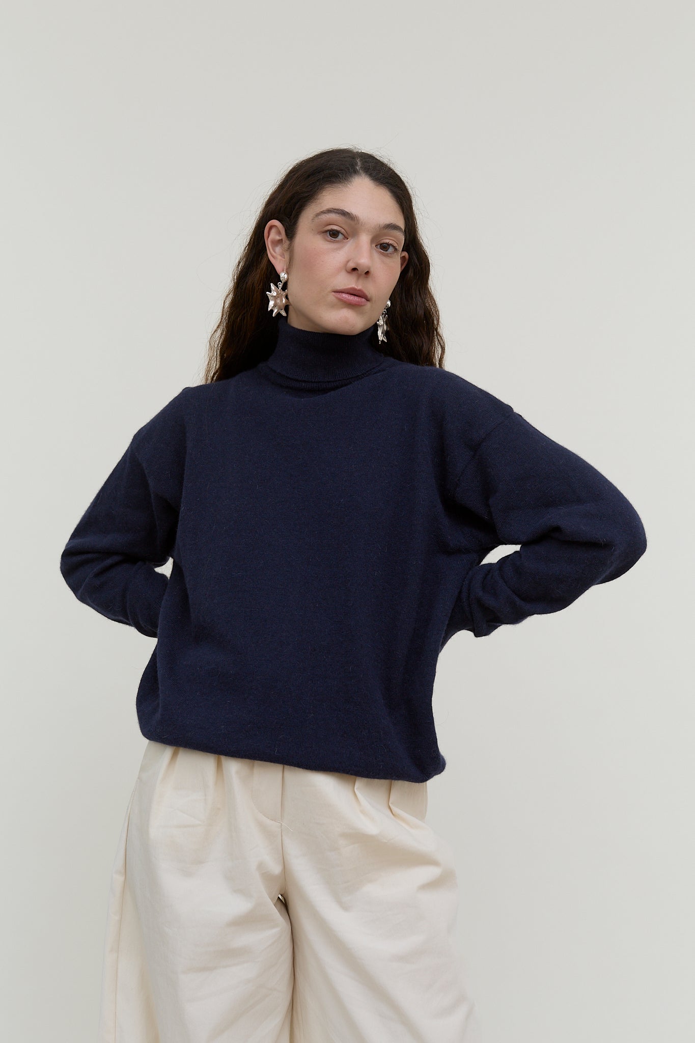 Vintage angora wool jumper