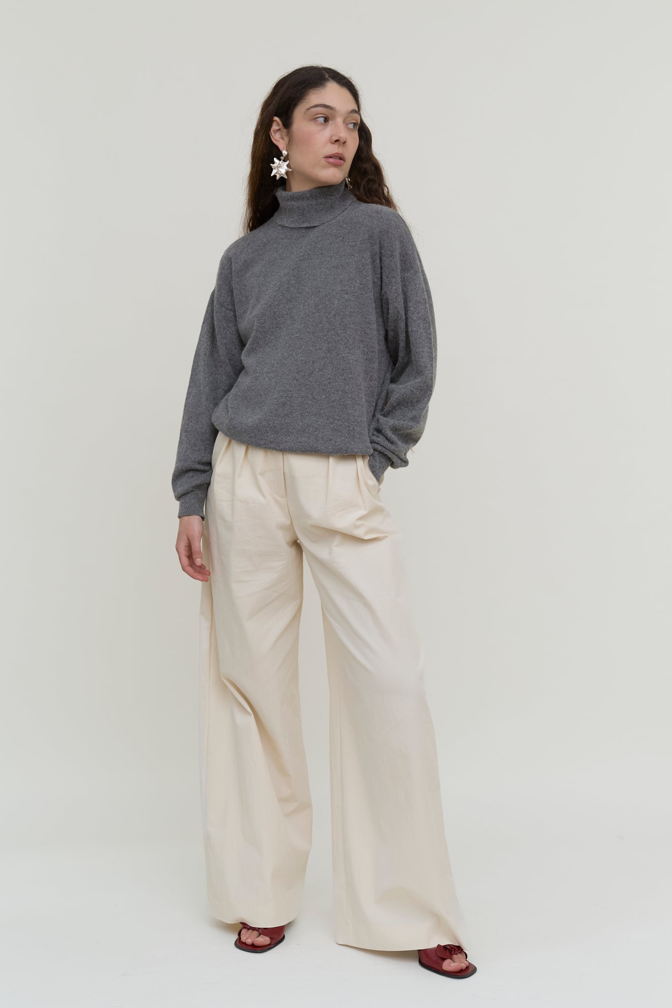 Vintage angora wool jumper