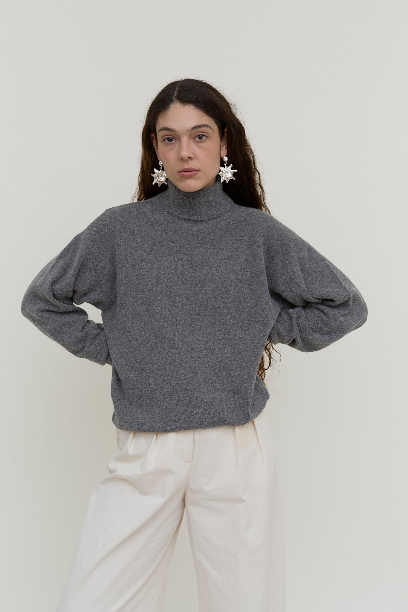 Vintage angora wool jumper