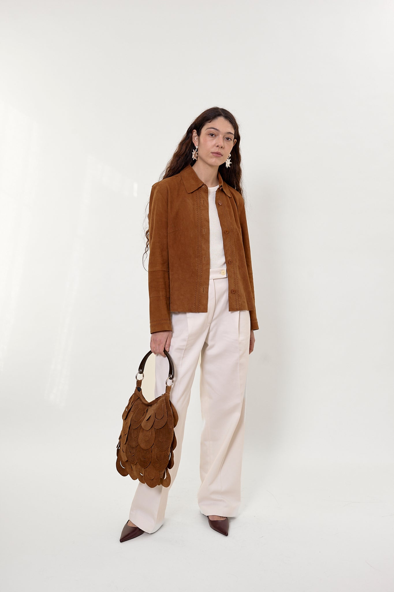 Vintage suede shirt