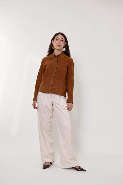 Vintage suede shirt