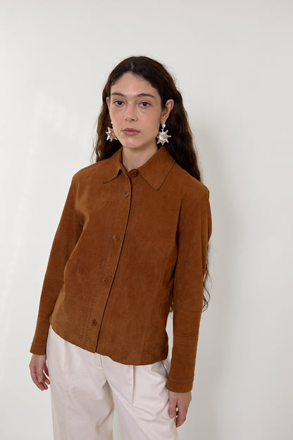 Vintage suede shirt