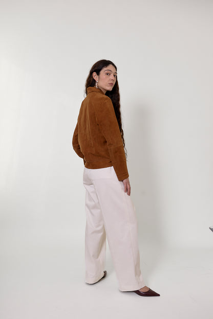 Vintage suede shirt