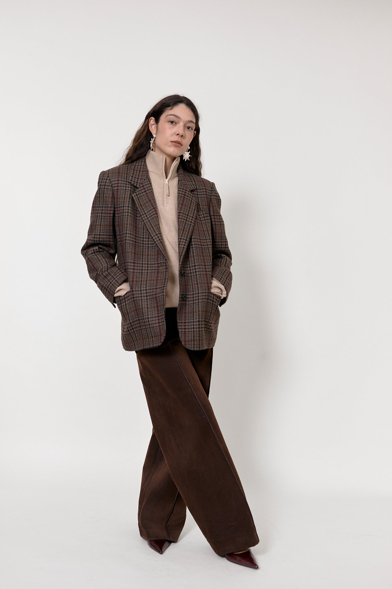 Vintage tweed blazer