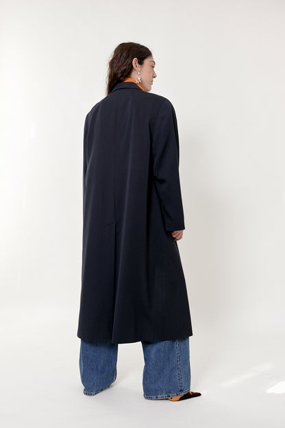 Double-breasted spring coat