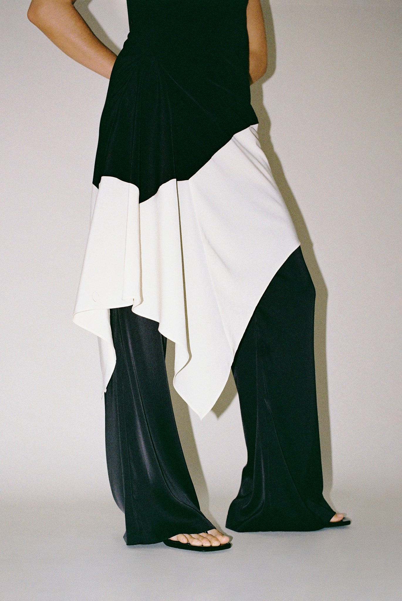 Vintage Escada Sport asymmetric dress