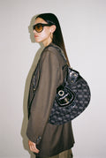 Guess monogram hobo bag