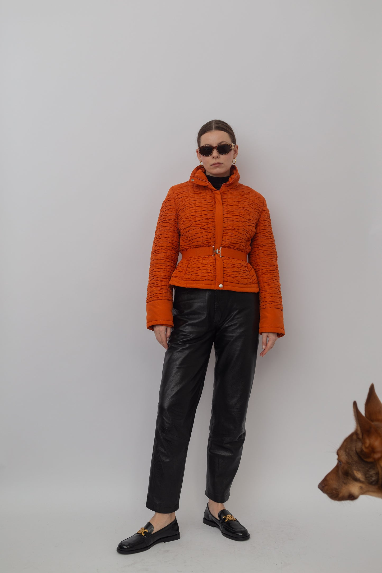 Orange vintage jacket