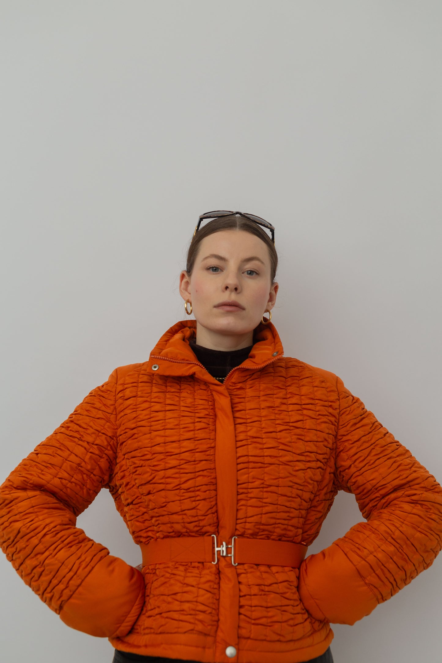 Orange vintage jacket