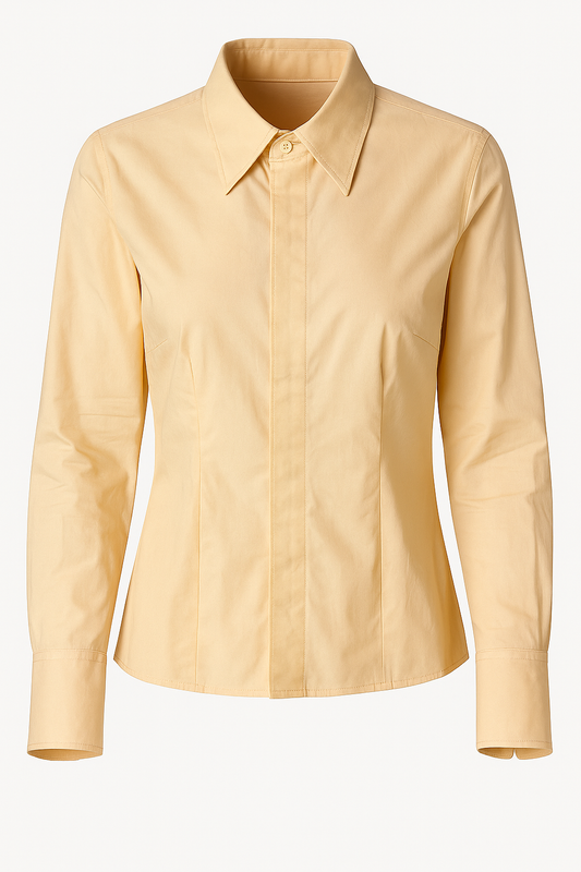 Peach blouse