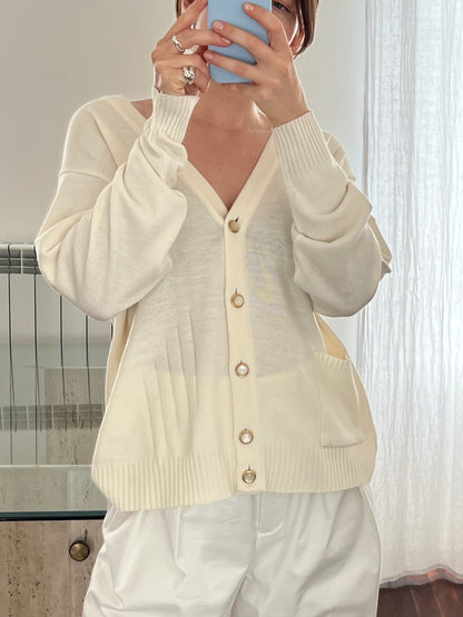 White Cardi