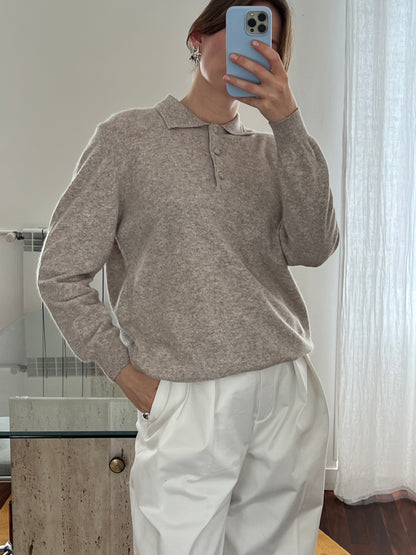 Long sleeve polo
