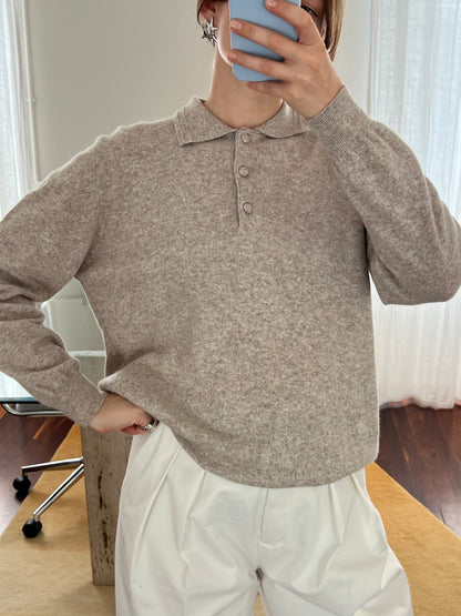 Long sleeve polo