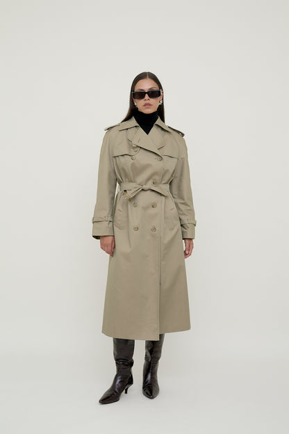 Classic beige trench