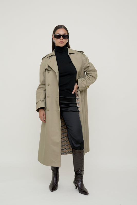 Classic beige trench