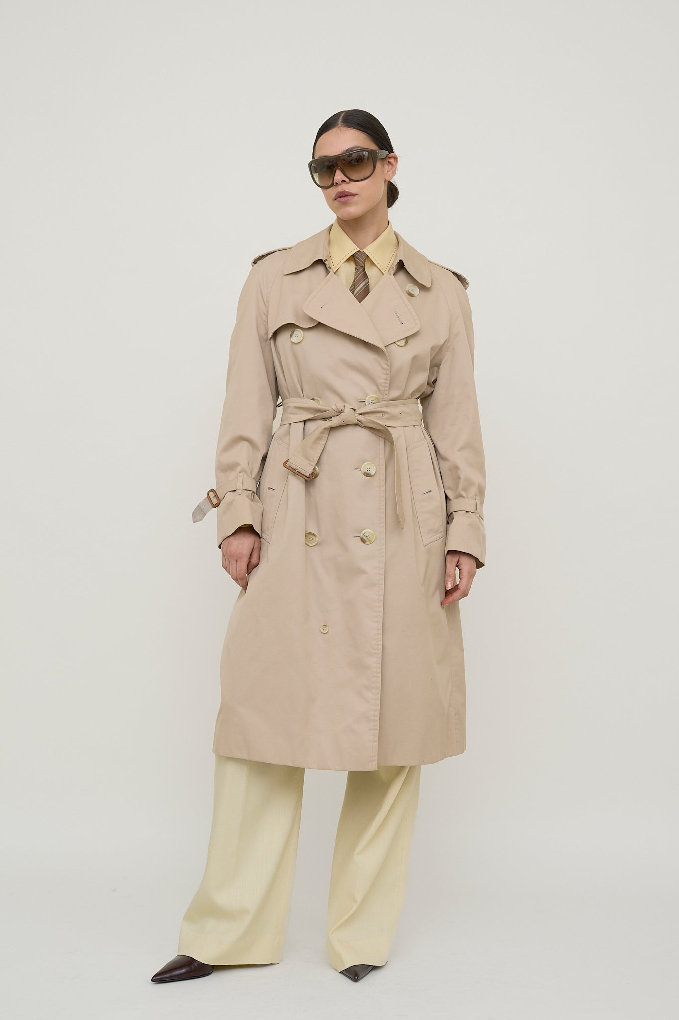 Original vintage Burberry classic trench coat – Re-Nou