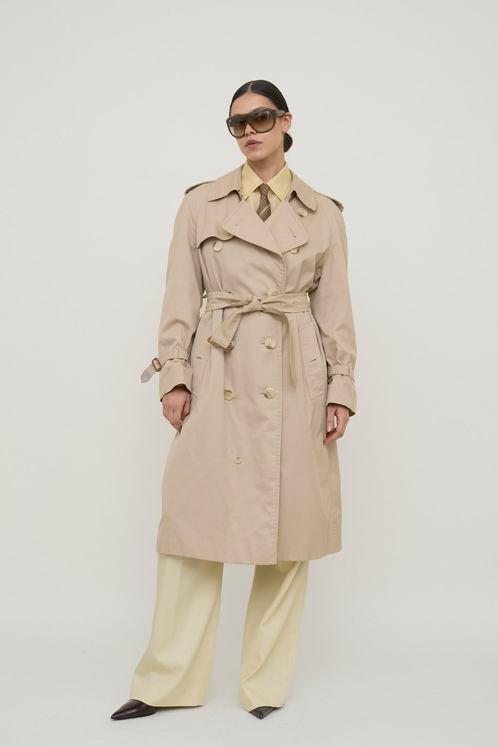 Original vintage Burberry classic trench coat