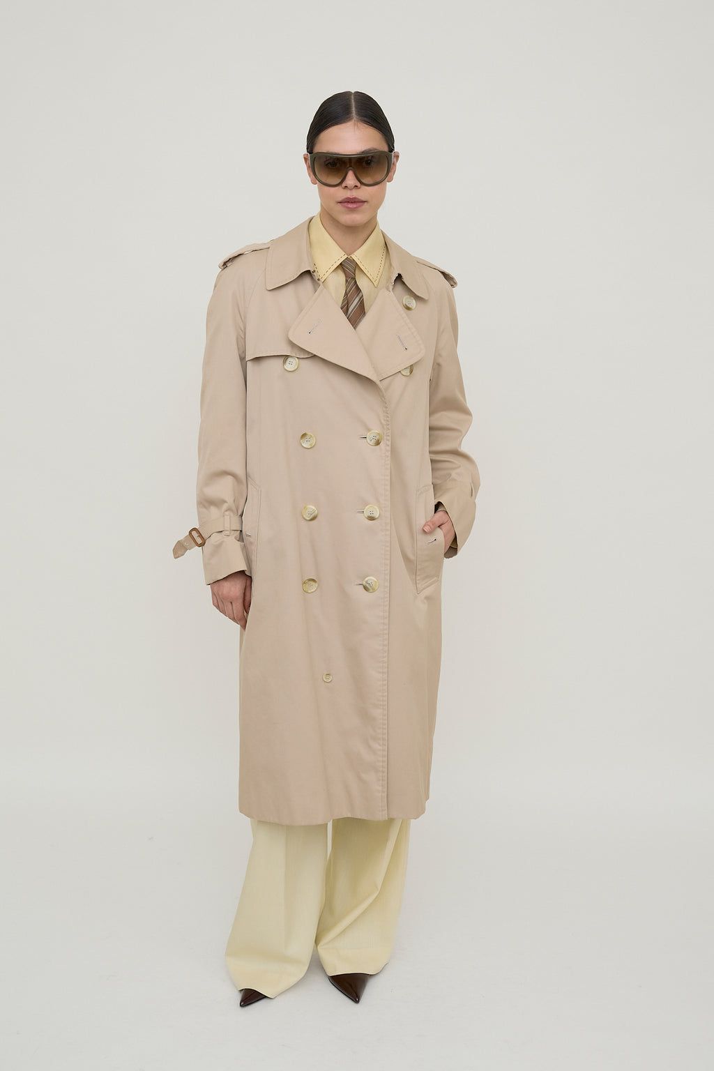 Original vintage Burberry classic trench coat