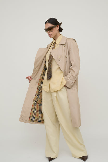 Original vintage Burberry classic trench coat