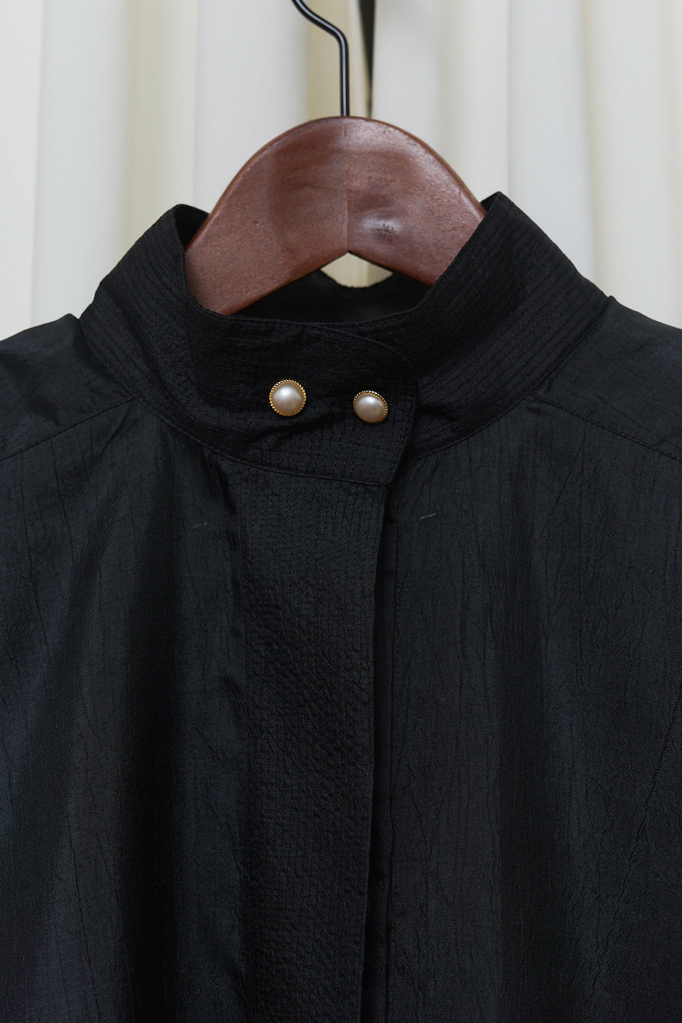 Sculptural vintage blouse
