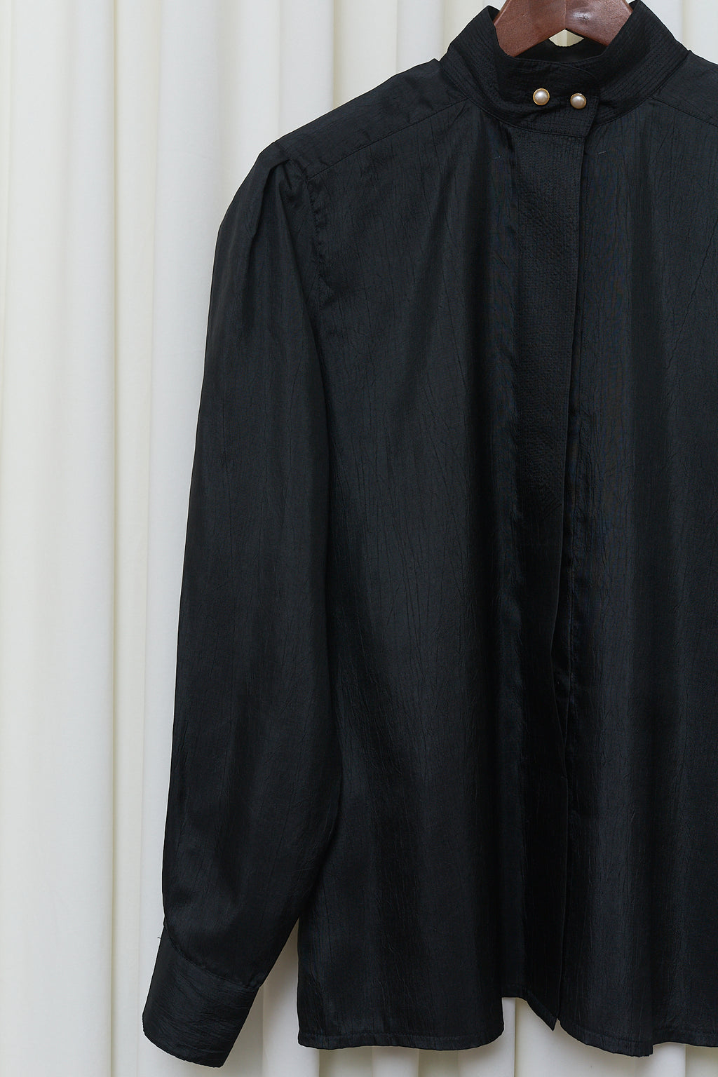 Sculptural vintage blouse