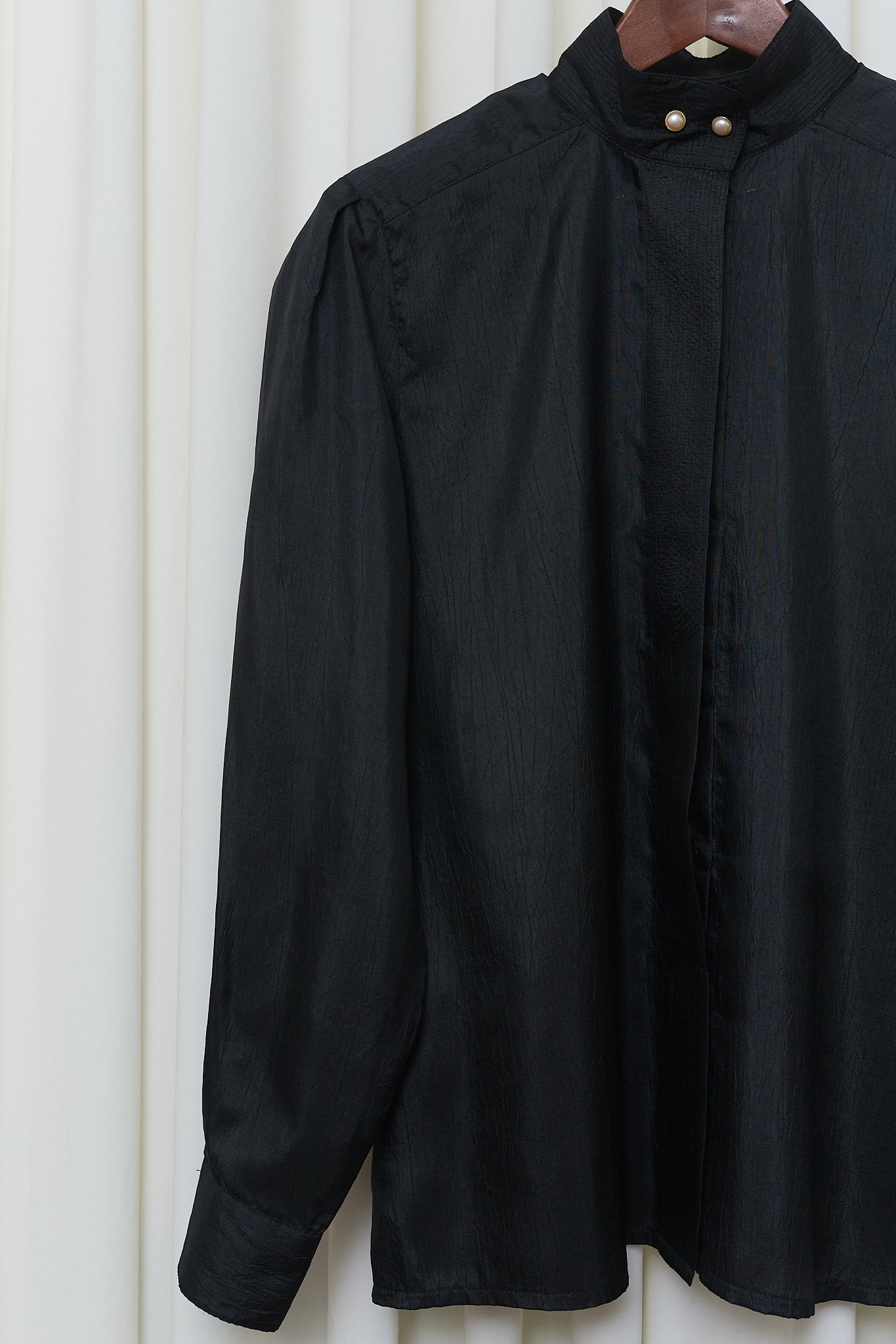 Sculptural vintage blouse